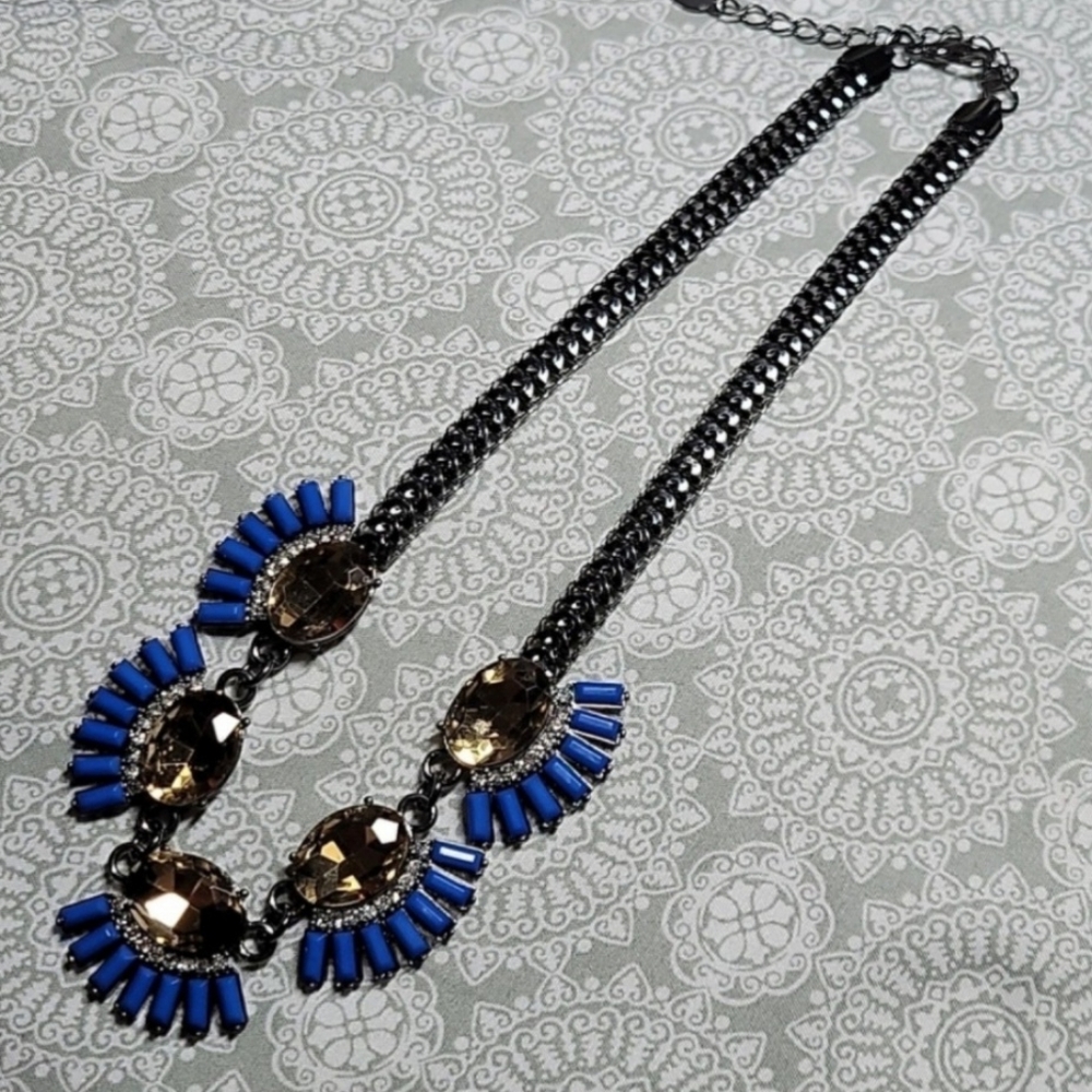 Sterling Forever Gun Metal CZ Necklace - Picture 6 of 8